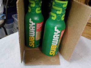 lot 344 image: 6 ct 16 oz bottles Subway Italian S...