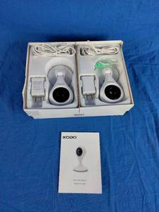 lot 107 image: Contixo Xodo Wireless Smart Home Security Camera 2-Pack