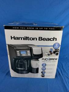 lot 108 image: Hamilton Beach FlexBrew Trio Coffeemaker