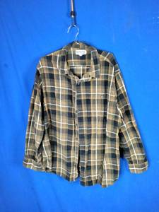 lot 155 image: Mens Free Swingin Flannel Relaxed Fit Shirt - Size XXL