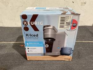 lot 111 image: Keurig K-Iced Essentials, Gray Iced and Hot Single-Serve K-Cup Pod Coffee Maker