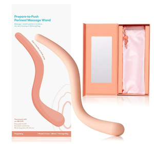 lot 355 image: LOT OF 2 Prepare-to-Push Perineal Massage Wand, Labor and Delivery Essentials for Labor Prep