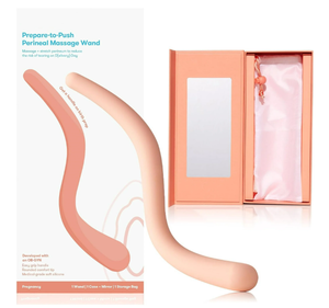 lot 358 image: LOT OF 2 Prepare-to-Push Perineal Massage Wand, Labor and Delivery Essentials for Labor Prep