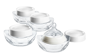 lot 363 image: LOT OF 3 Tommee Tippee Made for Me Breast Milk Collector Bottles, 2-in-1 Breast Milk Storage and Baby Bottle
