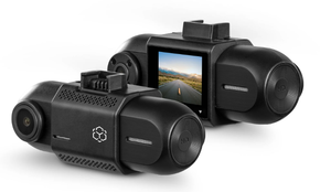 lot 379 image: YADA 1080P Dual Camera Dashcam, 120 Degree Wide Angle Lens, 1.5 LCD Screen, G-Sensor Technology with Park and Record Mode