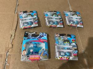 lot 236 image: LOT OF 5 Mr Beast GamesToys