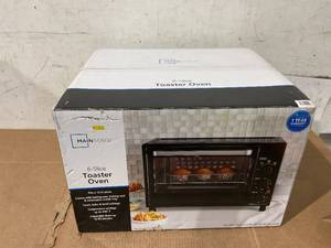 lot 260 image: Mainstays XL Toaster Oven, 32L 6-Slice Family Size, 1500W