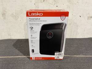 lot 141 image: Lasko 18 1500W Whole Room Ceramic Console Space Heater with Remote
