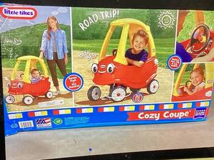 lot 502 image: Little Tikes Cozy Coupe Ride on Toy for Toddlers and Kids