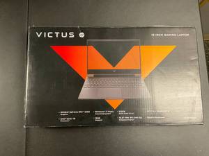 lot 4 image: HP Victus 15 Gaming Laptop, 15.6 FHD 144Hz Display, AMD Ryzen 5 7535HS, 16GB DDR5 RAM, 512GB PCIe M.2 SSD