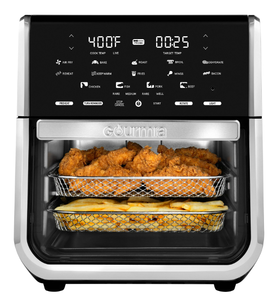 lot 167 image: Gourmia All-in-One 14-Quart Air Fryer, Oven, Rotisserie, Dehydrator with Temperature Probe