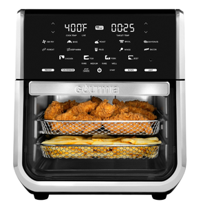 lot 408 image: Gourmia All-in-One 14-Quart Air Fryer, Oven, Rotisserie, Dehydrator with Temperature Probe