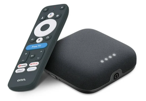 lot 415 image: Onn. Google TV 4K Pro Streaming Device (New, 2024), 4K UHD resolution, Dolby Vision & Dolby ATMOS, Hands-Free Voice Control, Smart Hub