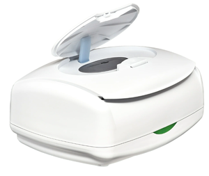 lot 416 image: LOT OF 2 Prince Lionheart White Ultimate Wipes Warmer with Integrated Nightlight and Ever Fresh System