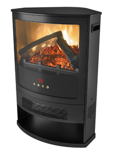 lot 511 image: Better Homes & Gardens New Electric Corner Stove Heater with Remote