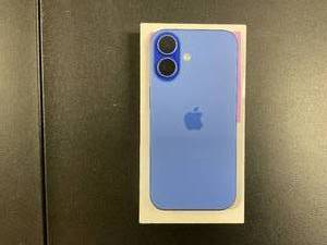 lot 20 image: Apple iPhone 16, 128GB Ultramarine