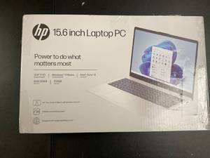 lot 21 image: HP 15.6 Windows Laptop Intel Core i5-1334U 8GB RAM 512GB SSD