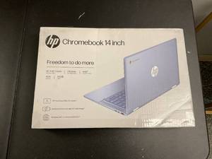 lot 30 image: HP Chromebook x360 14 FHD IPS Touch 2-in-1 Laptop Intel Processor N100 4GB RAM 64GB