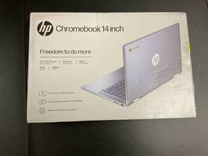 lot 45 image: HP Chromebook x360 14 FHD IPS Touch 2-in-1 Laptop Intel Processor N100 4GB RAM 64GB