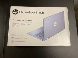 lot 48 image: HP Chromebook x360 14 FHD IPS Touch 2-in-1 Laptop Intel Processor N100 4GB RAM 64GB