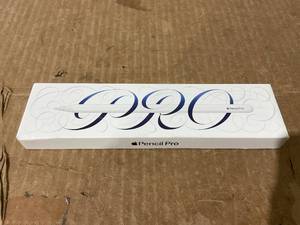 lot 302 image: Apple Pencil Pro Advanced Tools, Pixel-Perfect Precision, Tilt and Pressure Sensitivity
