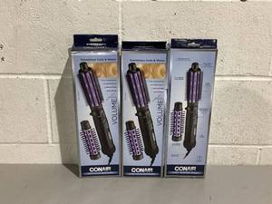 lot 537 image: Lot of 3 Miscenalleous Conair Hair Accessories