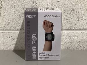 lot 547 image: Equate 4500 Series Wrist Blood Pressure Monitor