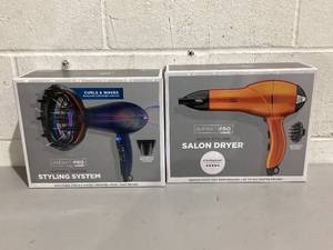 lot 550 image: LOT of 2 Miscenalleous Infiniti Pro HairBlow Dryer