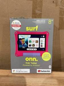 lot 423 image: Onn. 8 Kids Tablet, 32GB, (2024 Model)
