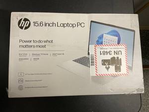 lot 24 image: HP 15.6 Windows Laptop Intel Core i5-1334U 8GB RAM 512GB SSD