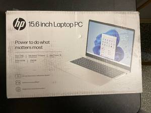 lot 25 image: HP 15.6 Windows Laptop Intel Core i5-1334U 8GB RAM 512GB SSD