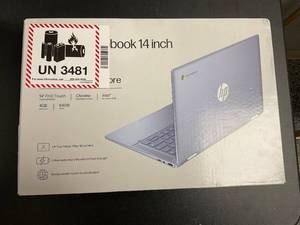 lot 35 image: HP Chromebook x360 14 FHD IPS Touch 2-in-1 Laptop Intel Processor N100 4GB RAM 64GB