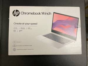 lot 40 image: HP Chromebook 14 Laptop Intel Processor N200 4GB RAM 128GB