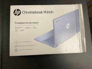 lot 47 image: HP Chromebook x360 14 FHD IPS Touch 2-in-1 Laptop Intel Processor N100 4GB RAM 64GB