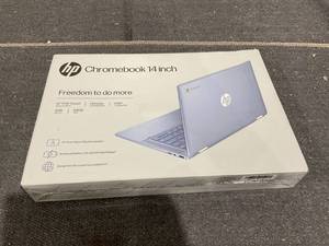 lot 181 image: HP Chromebook x360 14 FHD IPS Touch 2-in-1 Laptop Intel Processor N100 4GB RAM 64GB