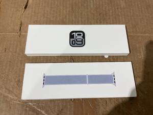 lot 58 image: Apple Watch Series 10 GPS 42mm Smartwatch with Silver Aluminium Case
