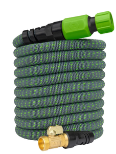 lot 433 image: HydroTech Burst Proof Expandable Garden Hose - Water Hose 58 in Dia. x 50 feet, Max PSI 250, Green