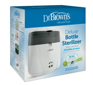 lot 436 image: Dr. Browns Deluxe Electric Sterilizer for Baby Bottles, Nipples, & Other Baby Essentials, BPA Free