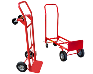 lot 448 image: Milwaukee 600 lb. Capacity 2-in-1 Convertible Hand Truck