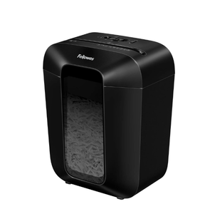 lot 660 image: Fellowes LX50-RS 9-Sheet Cross Cut Paper Personal Shredder