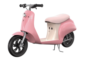 lot 666 image: Razor Pocket Mod Miniature Euro-Style Electric Scooter - Capri Pink, 24V, up to 15 mph