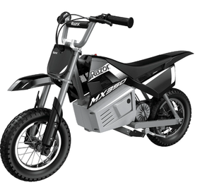 lot 668 image: Razor Dirt Rocket MX350 - Black with Decals Included, 24V Electric-Powered Dirt Bike for Child 8