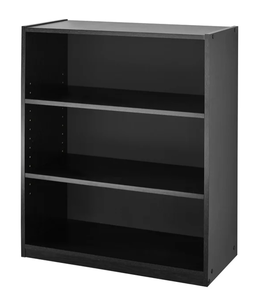 lot 202 image: Mainstays 3-Shelf Bookcase with Adjustable Shelves