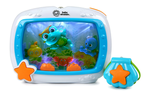 lot 588 image: Baby Einstein Sea Dreams Soother Baby Sleep Sound Machine with Remote, Multicolor, Infants Ages 0 months 