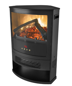 lot 597 image: Better Homes & Gardens New Electric Corner Stove Heater with Remote