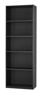 lot 606 image: Mainstays 5-Shelf Bookcase with Adjustable Shelves
