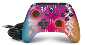 lot 678 image: PowerA Advantage Wired Controller for Xbox Series XS - Cyber Style