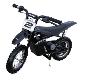 lot 477 image: Razor Dirt Rocket MX125 Electric-Powered Dirt Bike