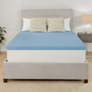 lot 341 image: Twin Size Mainstays 3 Memory Foam Mattress Topper