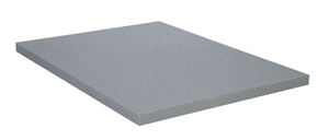 lot 702 image: Full Size Allswell 3 Sleep Cool ThermaGel Memory Foam Topper Infused with Graphite
